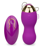 Oeuf vibrant rechargeable boules massantes 10 modes