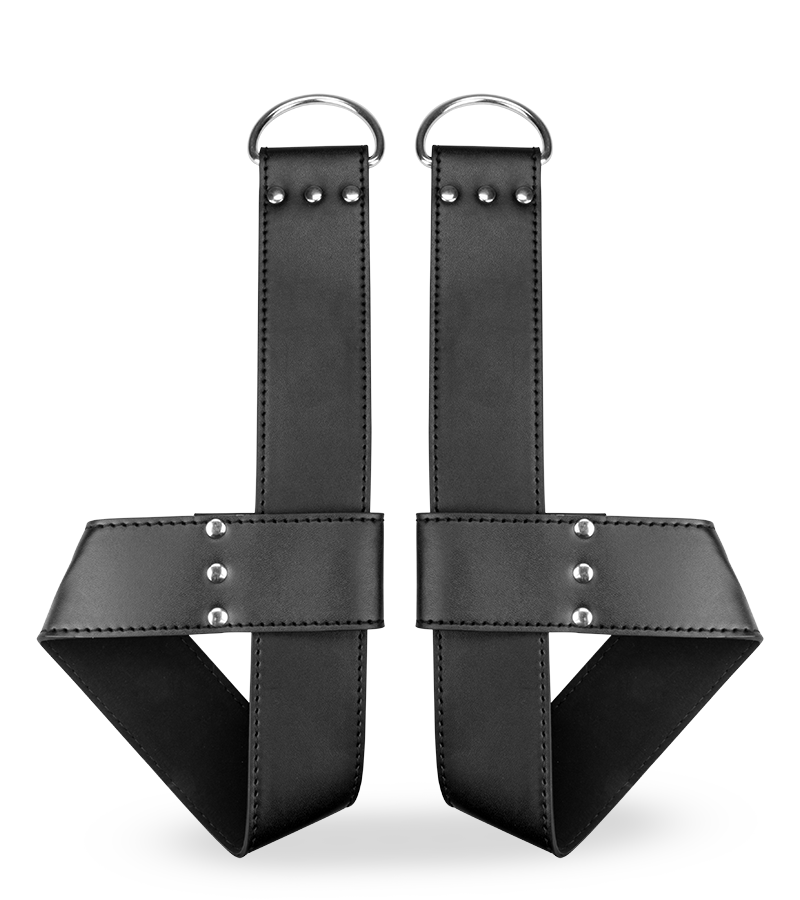 Paire serre-poignets bondage similicuir