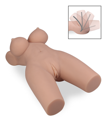 Petit buste articulé en TPE Amélia 3,8kg