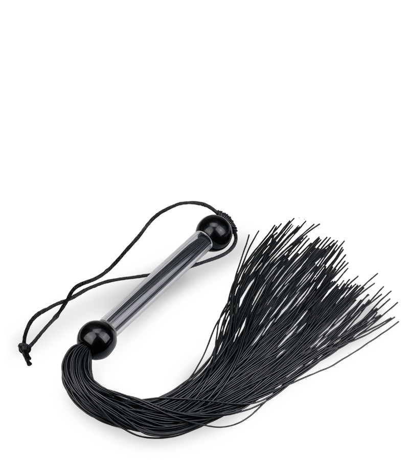 Petit martinet à lanières en silicone Punisher