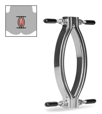 Pince à vagin en acier inoxydable