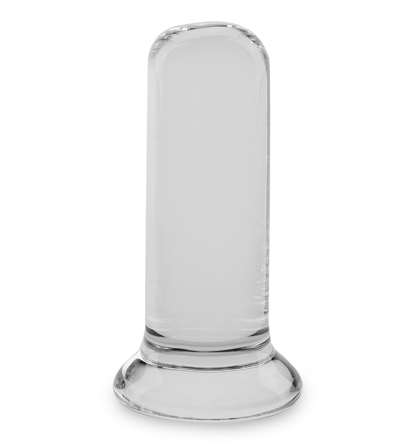 Plug anal en verre 9,5 cm