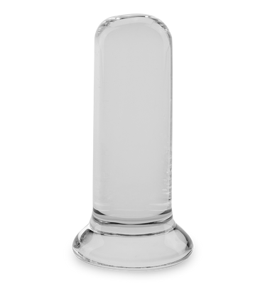 Plug anal en verre 9,5 cm