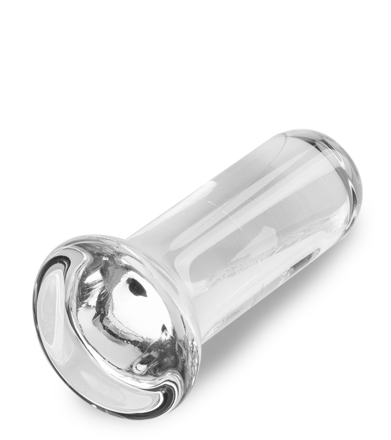 Plug anal en verre 9,5 cm