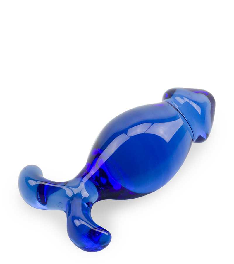 Plug anal en verre Ocean