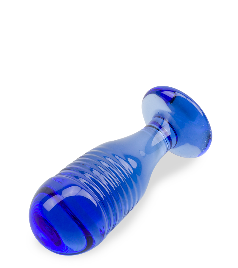 Plug anal en verre Saturn