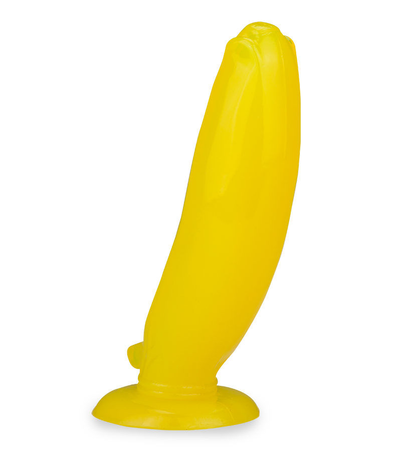 Plug anal ventouse Banane gros diamètre