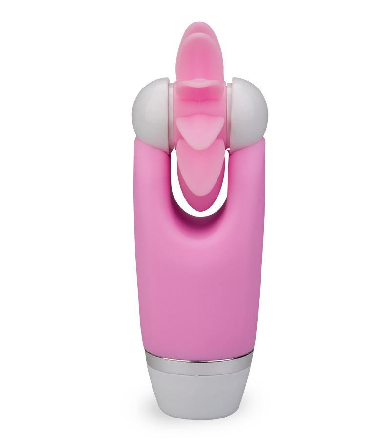 Stimulateur clitoris langues rotatives