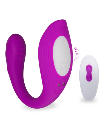 Stimulateur de clitoris et anus ou point G télécommandé Ribbon
