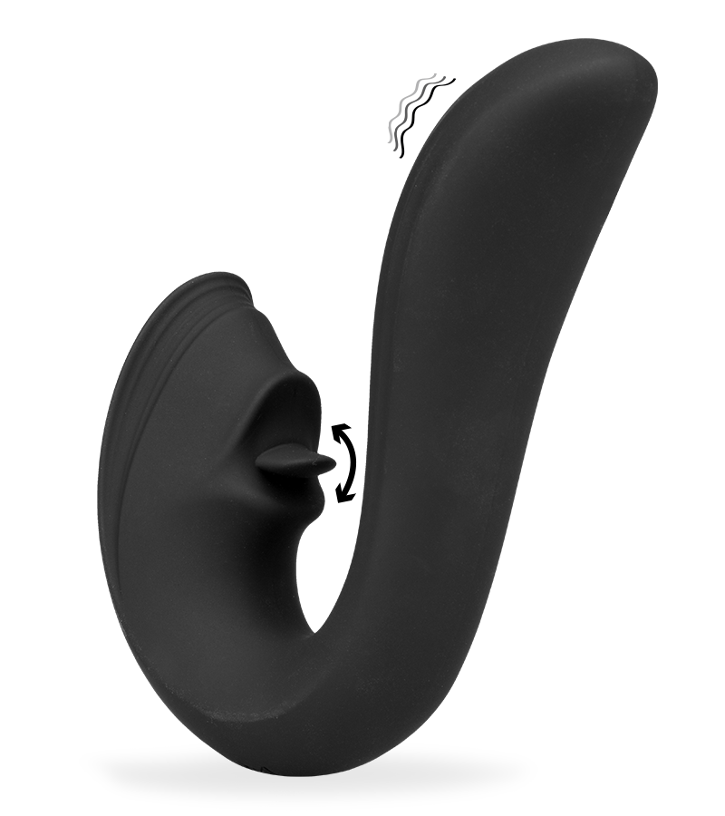 Stimulateur de clitoris et point G Lucky Licker