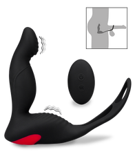 Charger l'image dans la galerie, Stimulateur de prostate et double cockring Delight