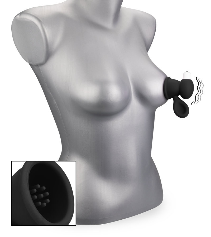 Stimulateur masseur téton vibrant