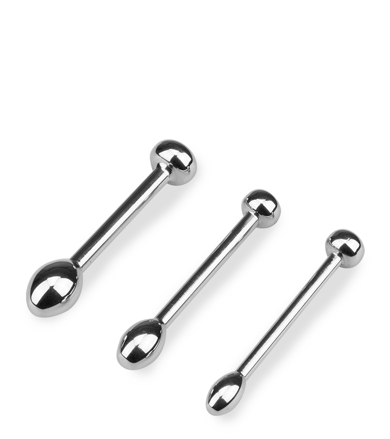 Trio de plugs d'urètre Perseverance
