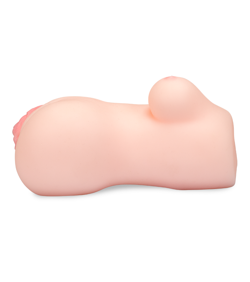 Vaginette buste intérieur strié Rosa