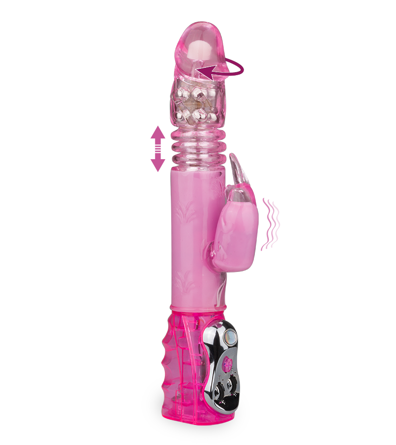Vibro rabbit plaisir XXL va-et-vient