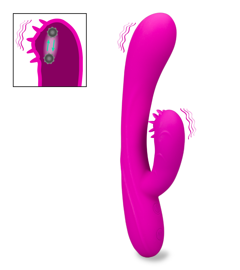 Vibro rabbit point-G 30 vitesses