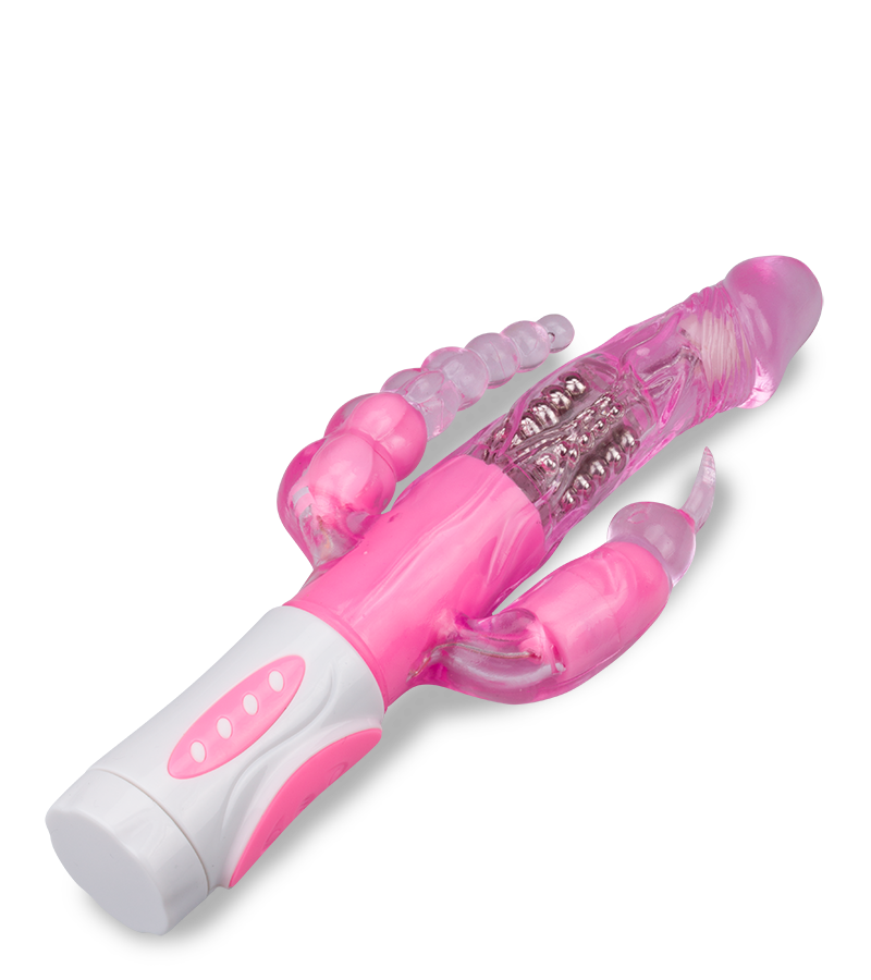 Vibro rabbit rotatif triple pénétration