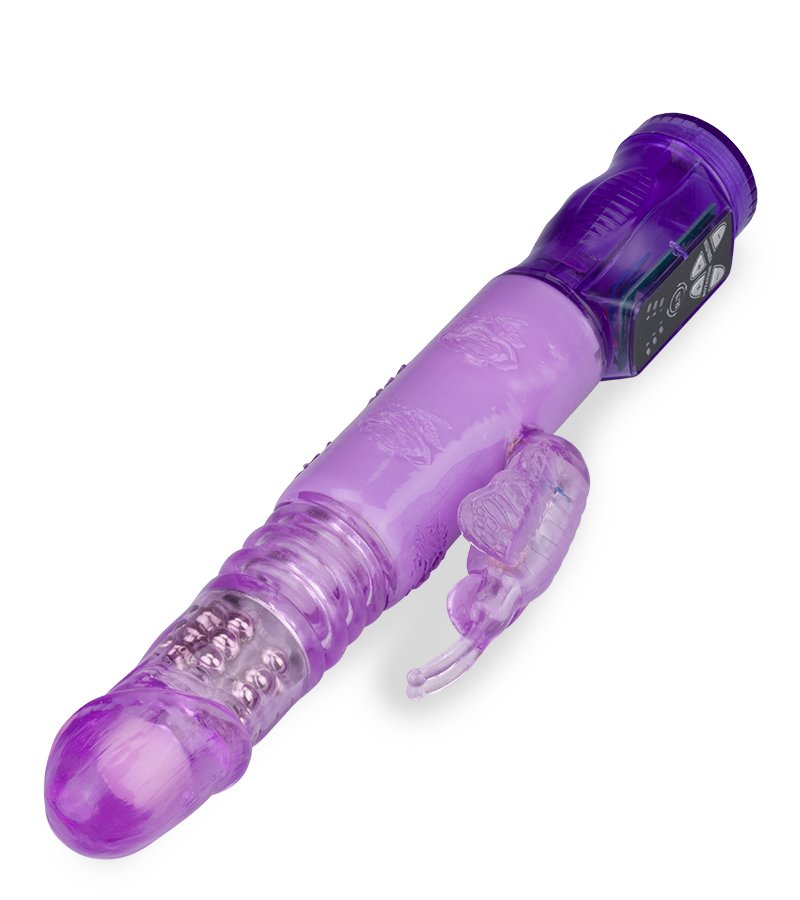 Vibro rabbit up-and-down Butterfly Dance