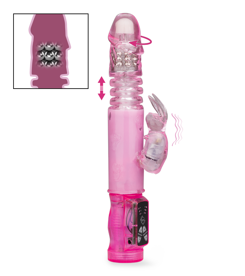 Vibro rabbit USB crazy up-and-down