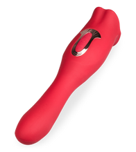 Charger l'image dans la galerie, Vibromasseur 2-en-1 avec bouche et langue vibrante Sweet Kiss
