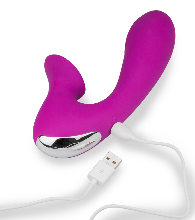 Vibromasseur avec langue 12 modes