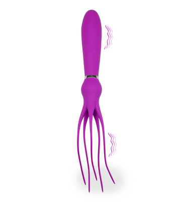 Vibromasseur avec lanières vibrantes