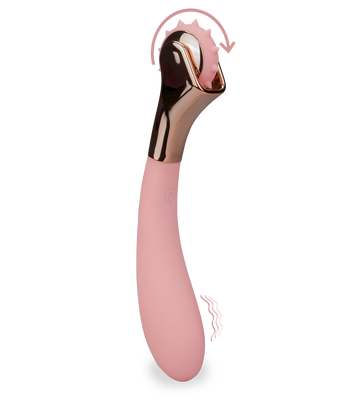 Vibromasseur avec roulette de Wartenberg