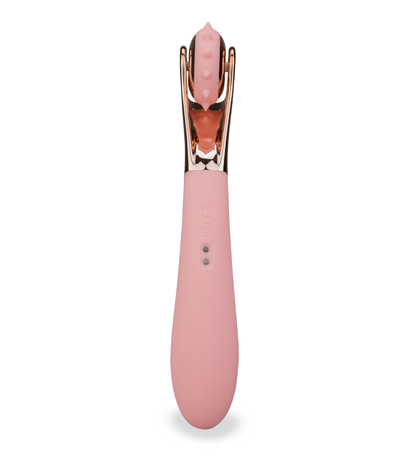 Vibromasseur avec roulette de Wartenberg