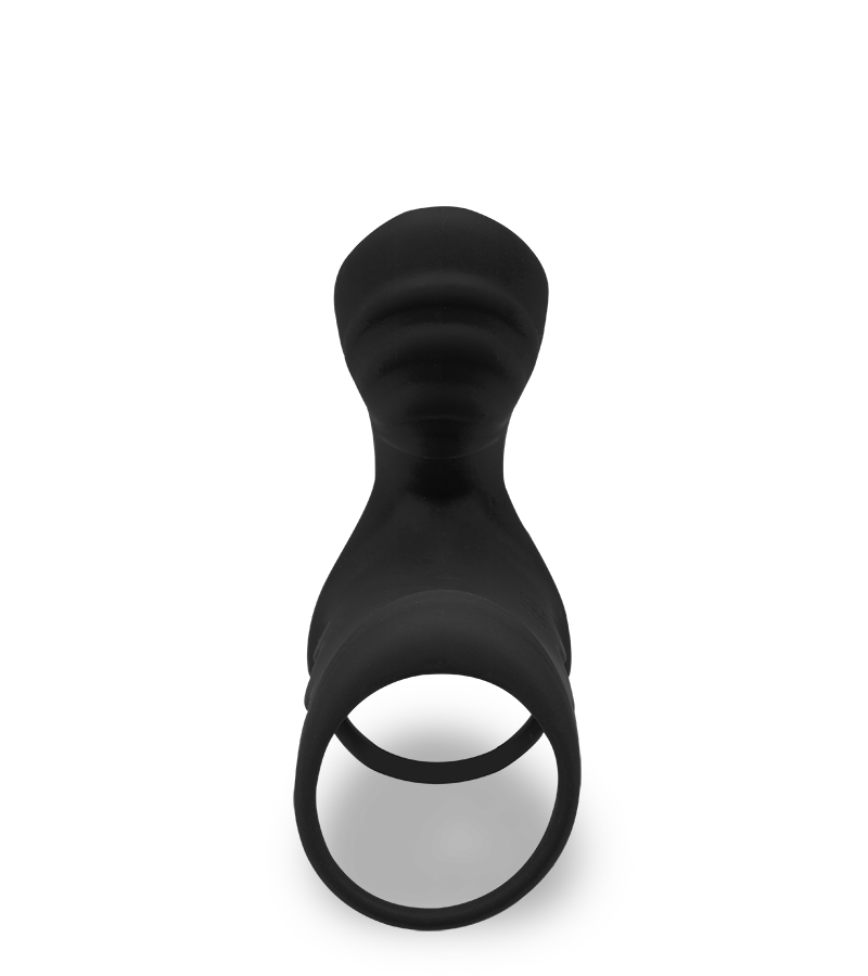 Vibromasseur couple avec cockring télécommandé 12 modes