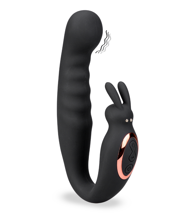 Vibromasseur courbé point G Sweet Bunny
