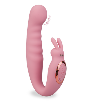 Vibromasseur courbé point G Sweet Bunny