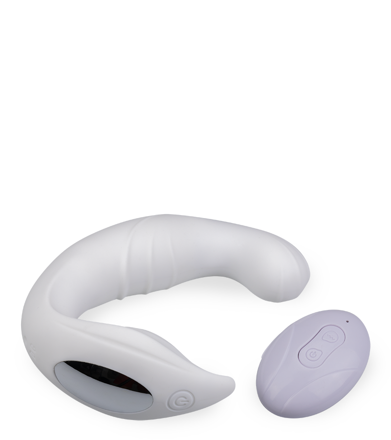 Vibromasseur de couple 2-en-1 point G et clitoris