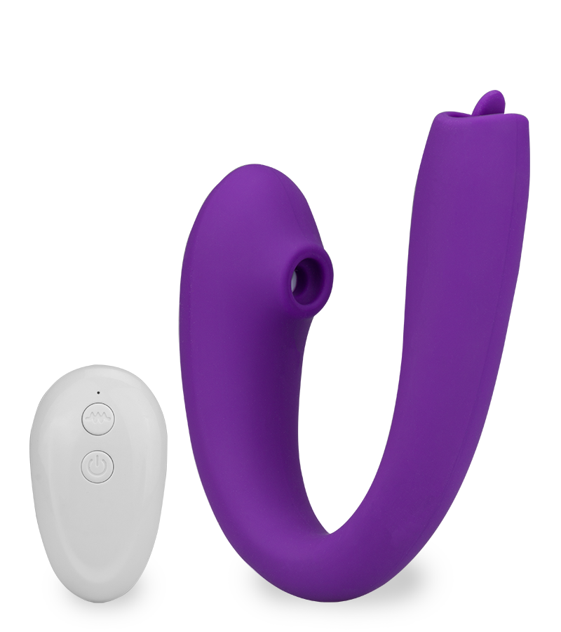Vibromasseur de couple et stimulateur sans contact Ades