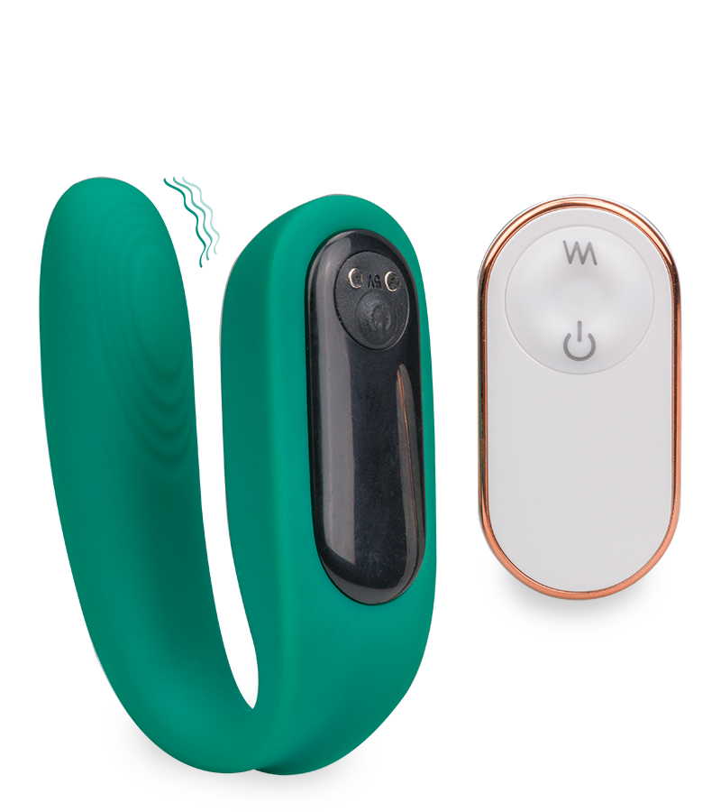 Vibromasseur de couple télécommandé Forest