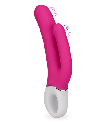 Vibromasseur double gode Jakiro