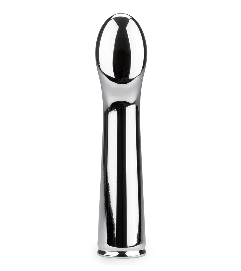 Vibromasseur en métal 9 modes Mirror