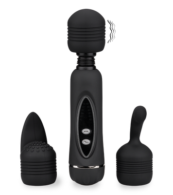 Vibromasseur fantasy wand 3 embouts