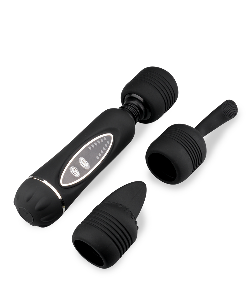 Vibromasseur fantasy wand 3 embouts