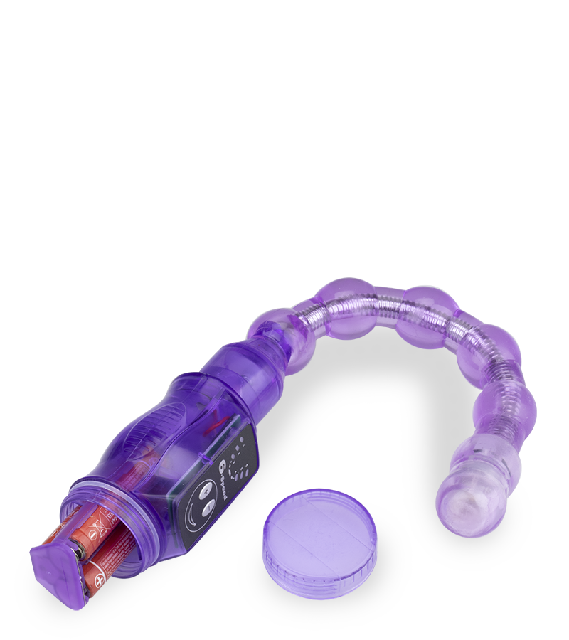 Vibromasseur plug anal flexible