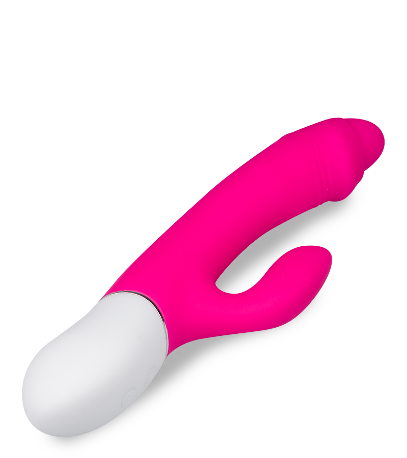Vibromasseur rabbit avec prépuce Connie