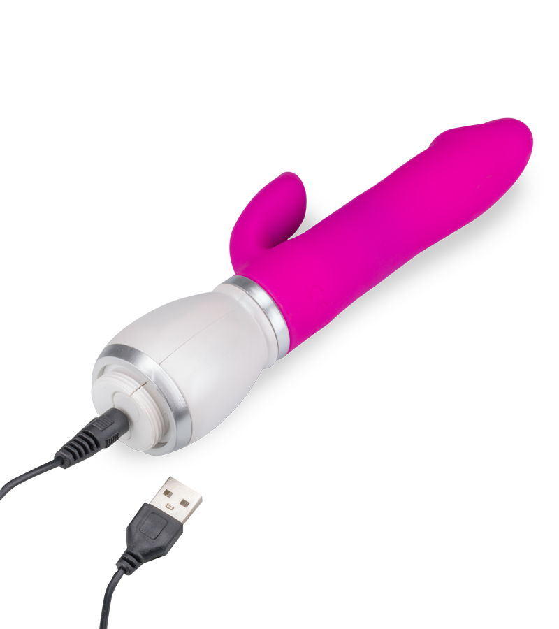 Vibromasseur rabbit rotatif Viva