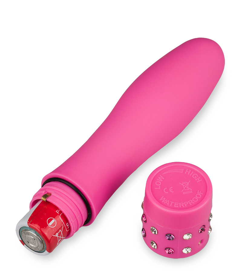 Vibromasseur strass et douceur