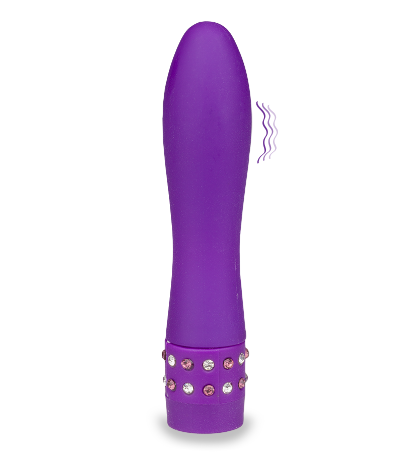 Vibromasseur strass et douceur