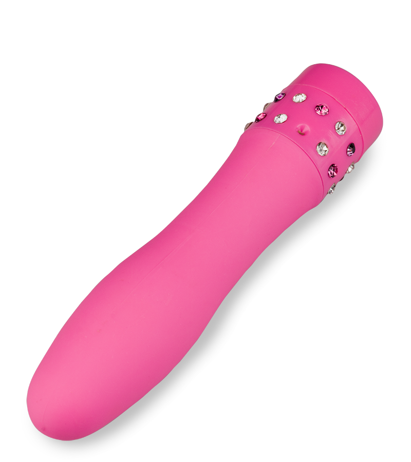 Vibromasseur strass et douceur
