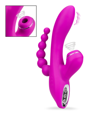 Vibromasseur triple stimulation Abel