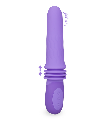 Vibromasseur va-et-vient 12 modes de vibration