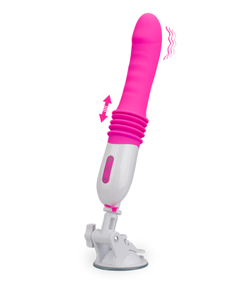 Vibromasseur va-et-vient à ventouse
