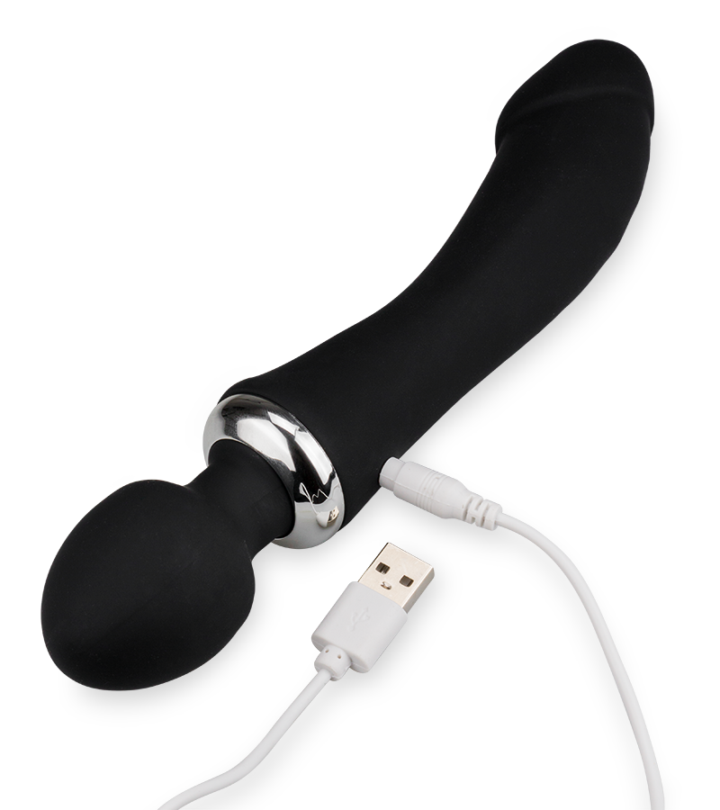 Vibromasseur Wand 2-en-1 chauffant Treat